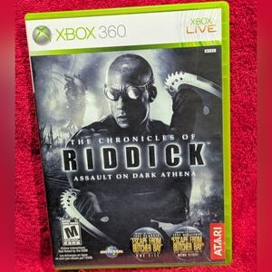 Chronicles Of RIDDICK Assault On Dark Athena | Xbox 360 Live| CIB  | VG